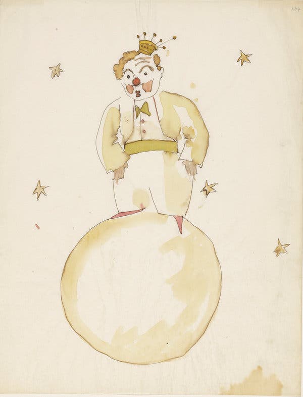 <strong>The Little Prince: A New York Story </strong> A drawing by Saint-Exup&eacute;ry at the Morgan Library &amp; Museum.