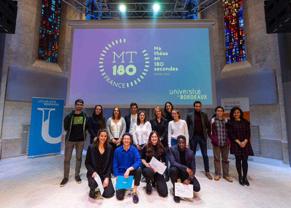 Les finalistes de l'édition 2022 du concours Ma thèse en 180s @ Gautier Dufau